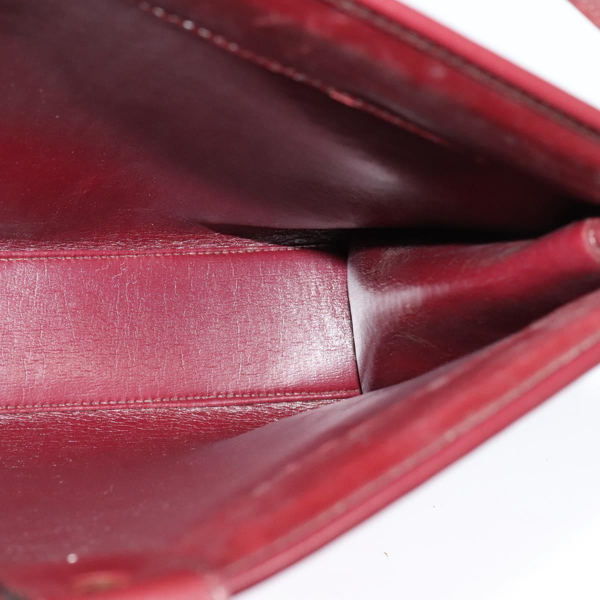 Christian Dior Trotter Shoulder Bag Canvas Red Canvas Shoulder Bag Bag (Pre-Owned)