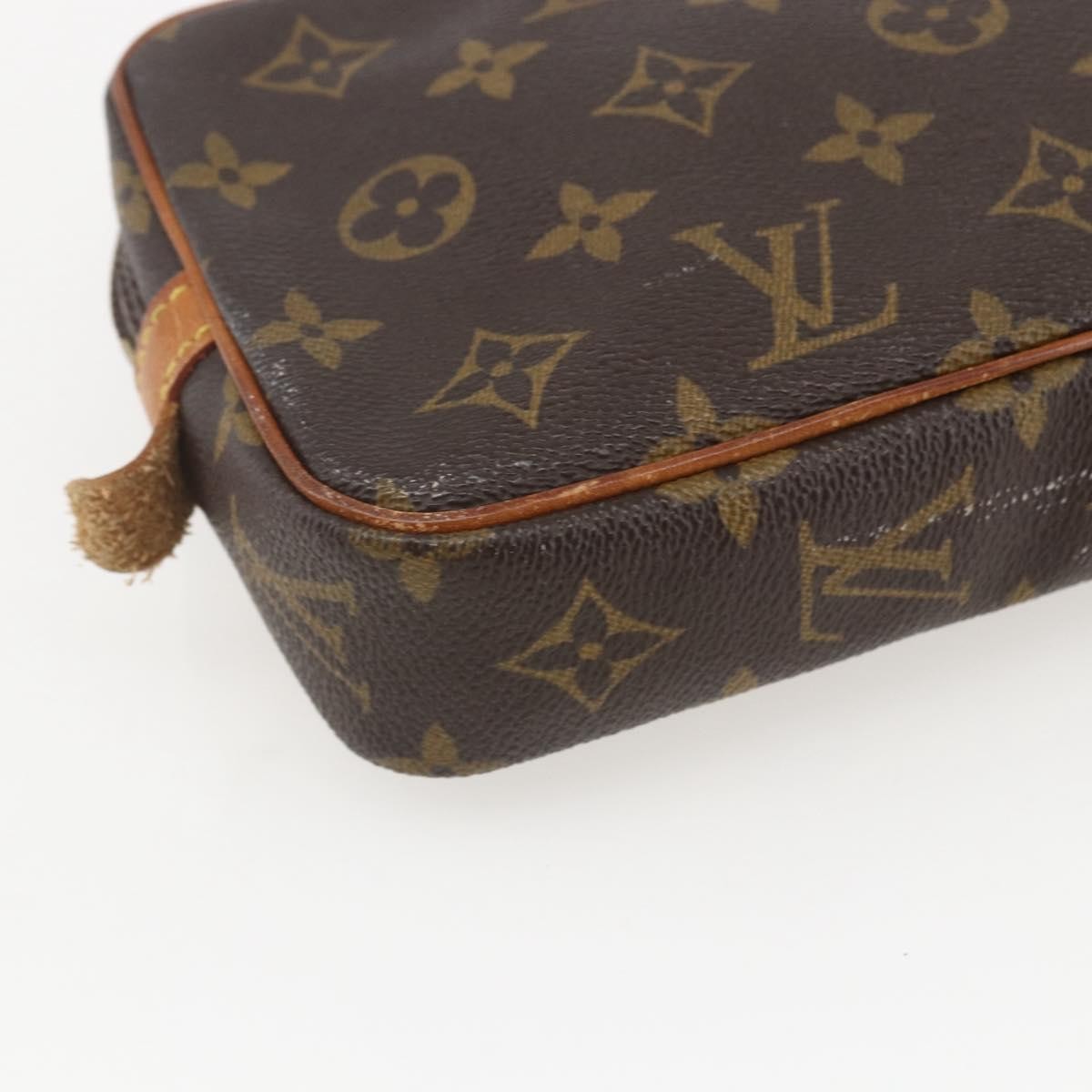 Louis Vuitton Pochette Marly Bandouliere Bag Monogram Canvas Brown Canvas Clutche & Pouche Bag