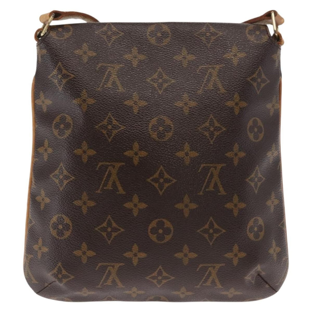 Louis Vuitton Musette Salsa Handbag Monogram Canvas Brown Canvas Shoulder Bag