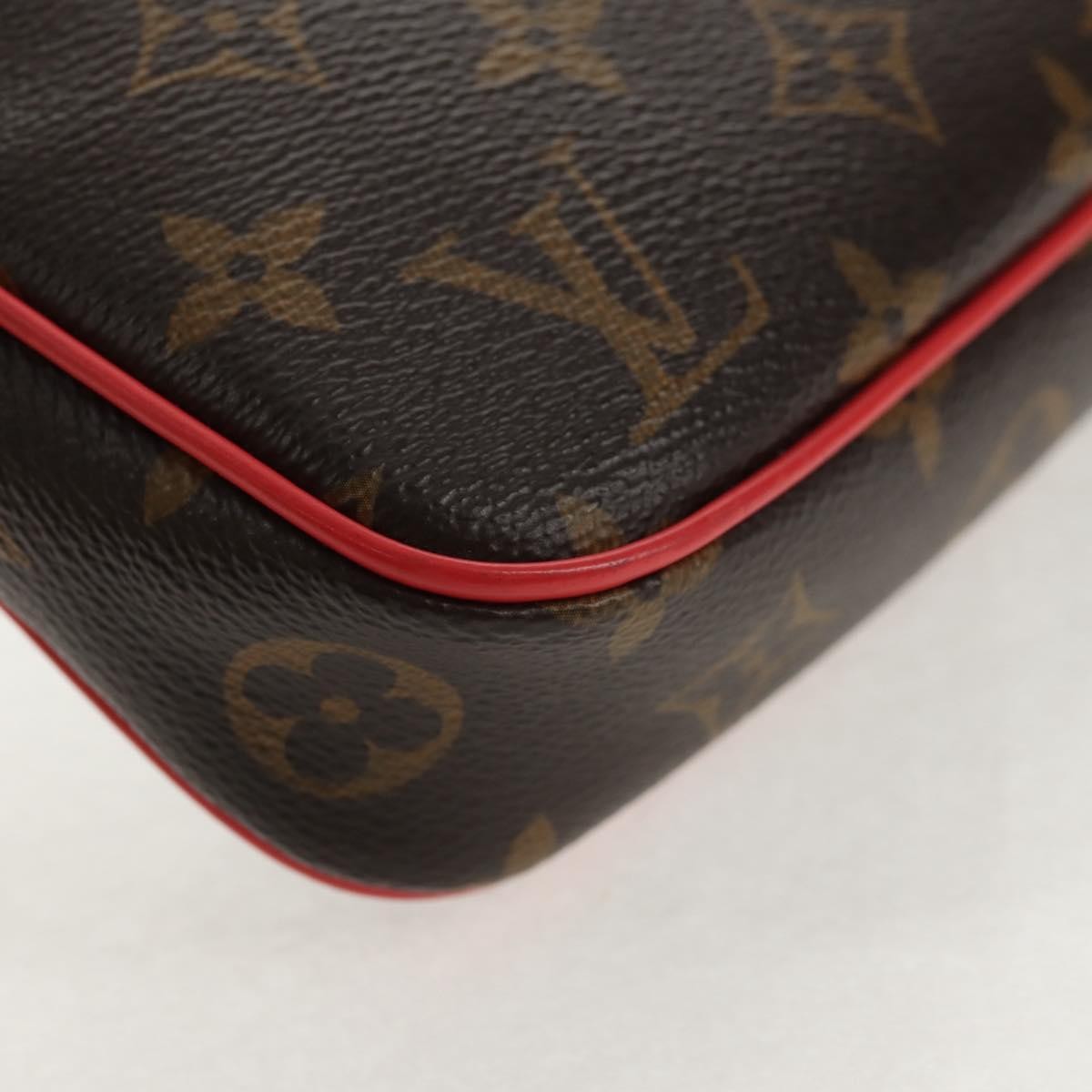 Louis Vuitton Pochette Accessoires Nm Limited Edition Totem Monogram Canvas Brown Canvas Clutche & Pouche Bag