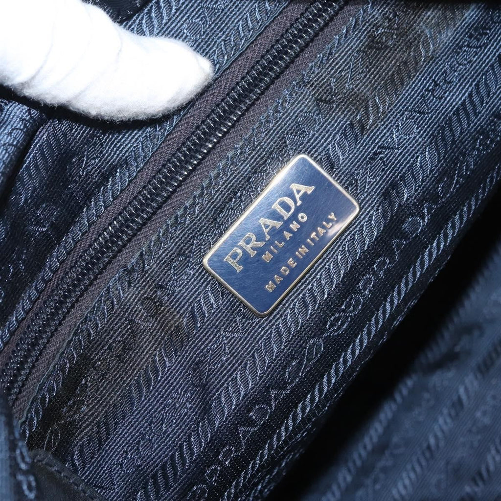 Prada Chain Shoulder Bag Tessuto Navy Nylon Shoulder Bag Bag