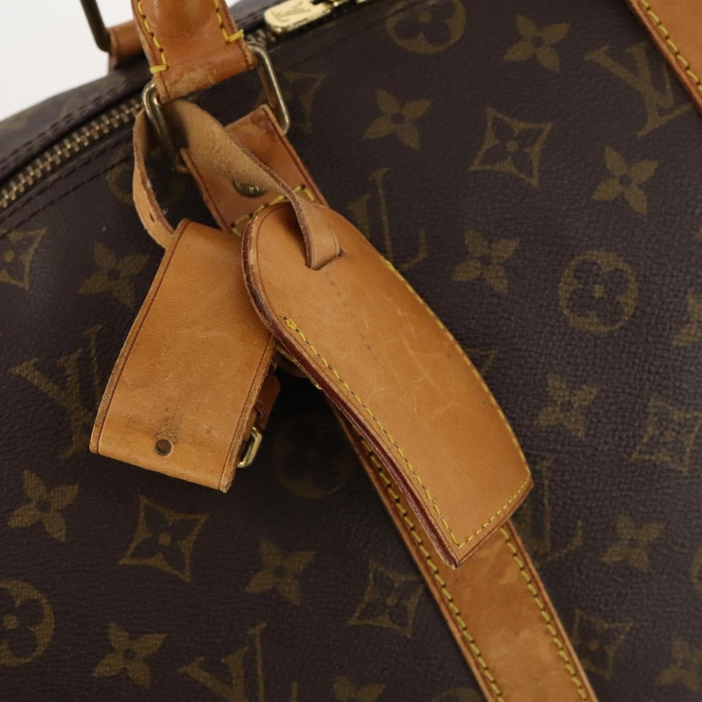 Louis Vuitton Keepall Bag Monogram Canvas Brown Canvas Travel Bag
