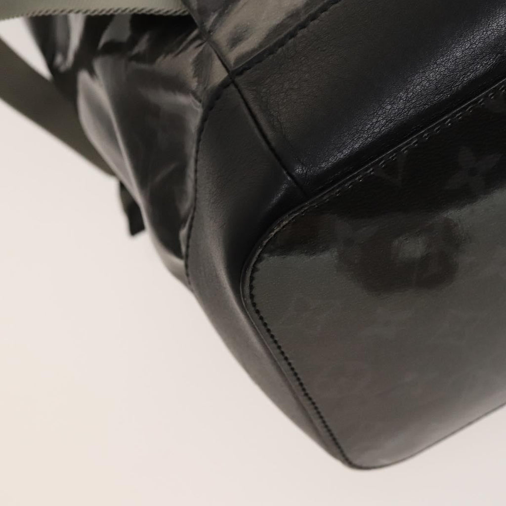 Louis Vuitton Zipped Tote Limited Edition Monogram Eclipse Glaze Canvas Black Canvas Backpack Bag