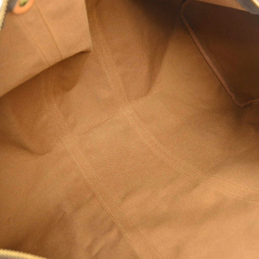 Louis Vuitton Keepall Bag Monogram Canvas Brown Canvas Travel Bag