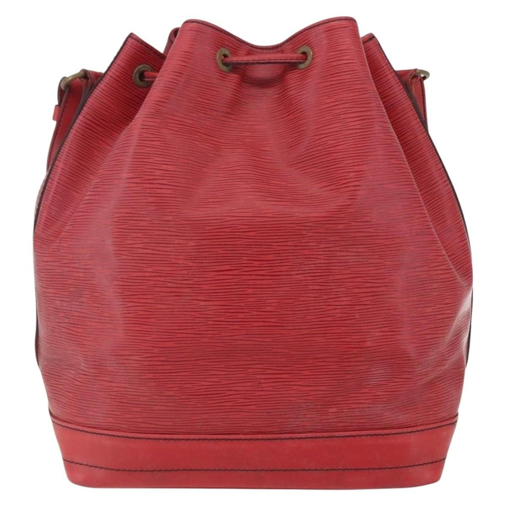Louis Vuitton Petit Noe Nm Handbag Epi Leather Red Leather Shoulder Bag