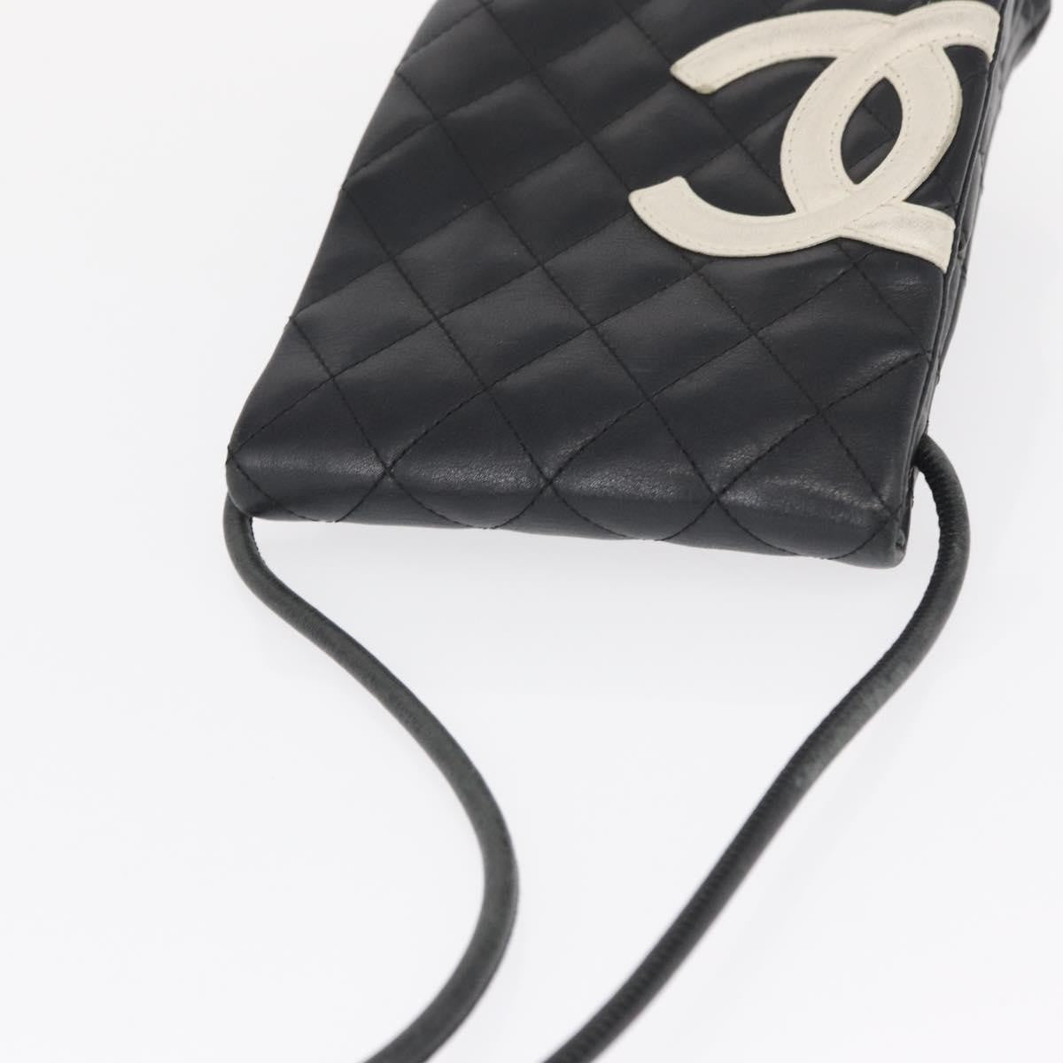 Chanel Cambon Flap Crossbody Bag Quilted Lambskin Silver Leather Shoulder Bag Bag