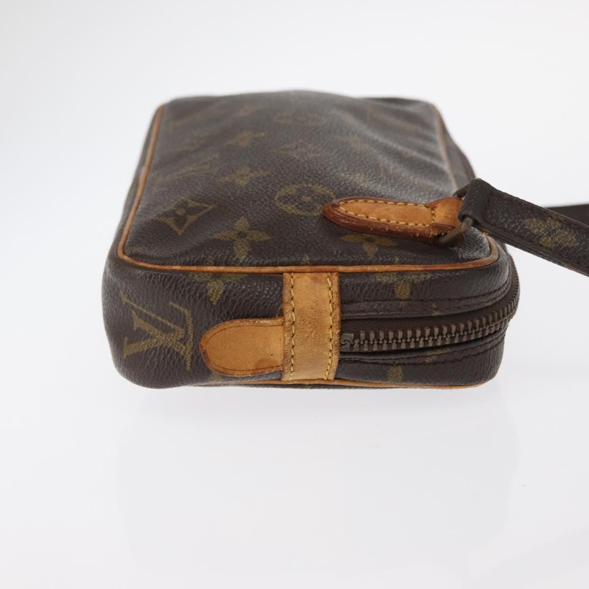 Louis Vuitton Pochette Marly Bandouliere Bag Monogram Canvas Brown Canvas Clutche & Pouche Bag