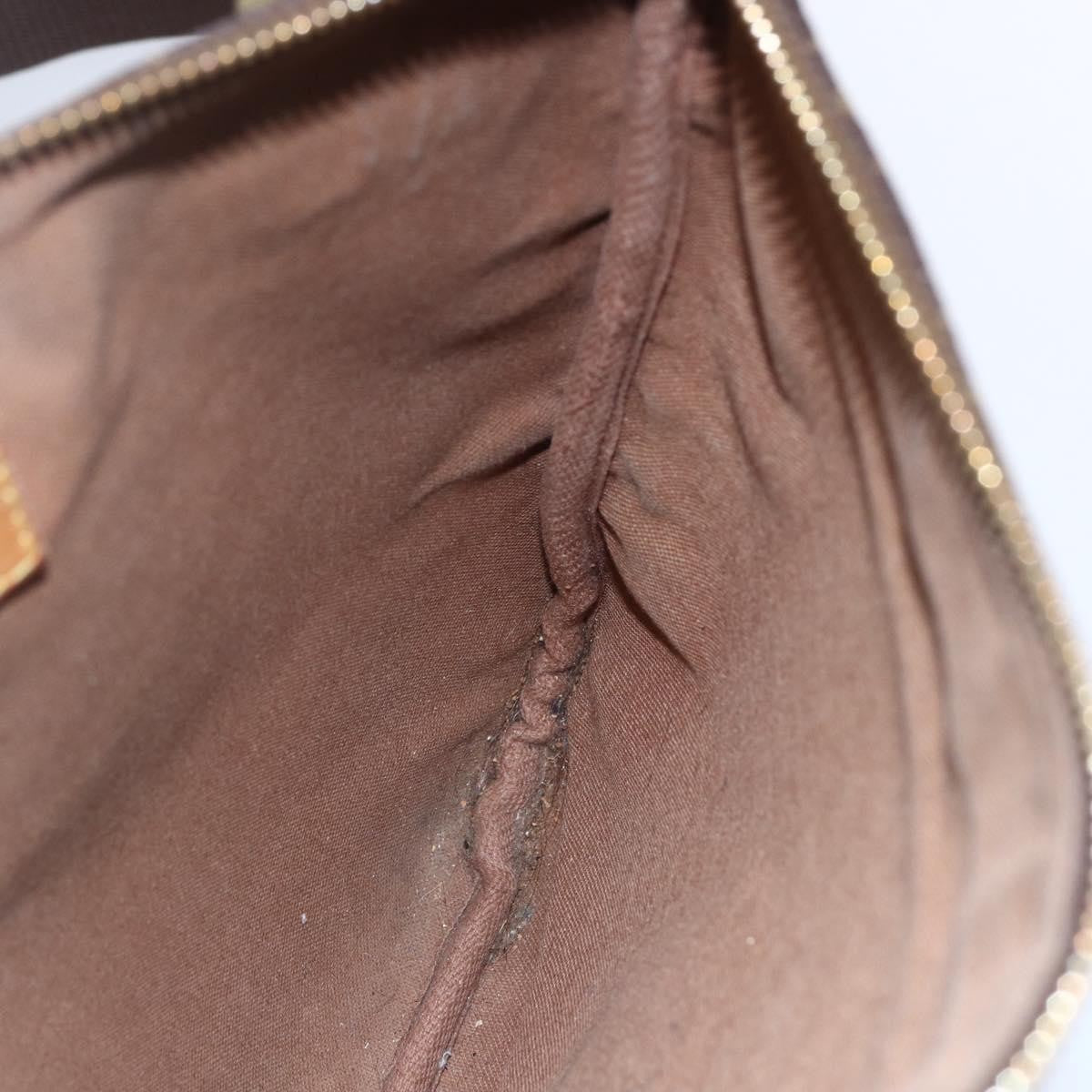 Louis Vuitton Bosphore Pochette Monogram Canvas Brown Canvas Shoulder Bag