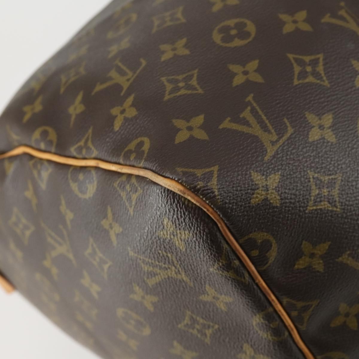 Louis Vuitton Keepall Bag Monogram Canvas Brown Canvas Travel Bag