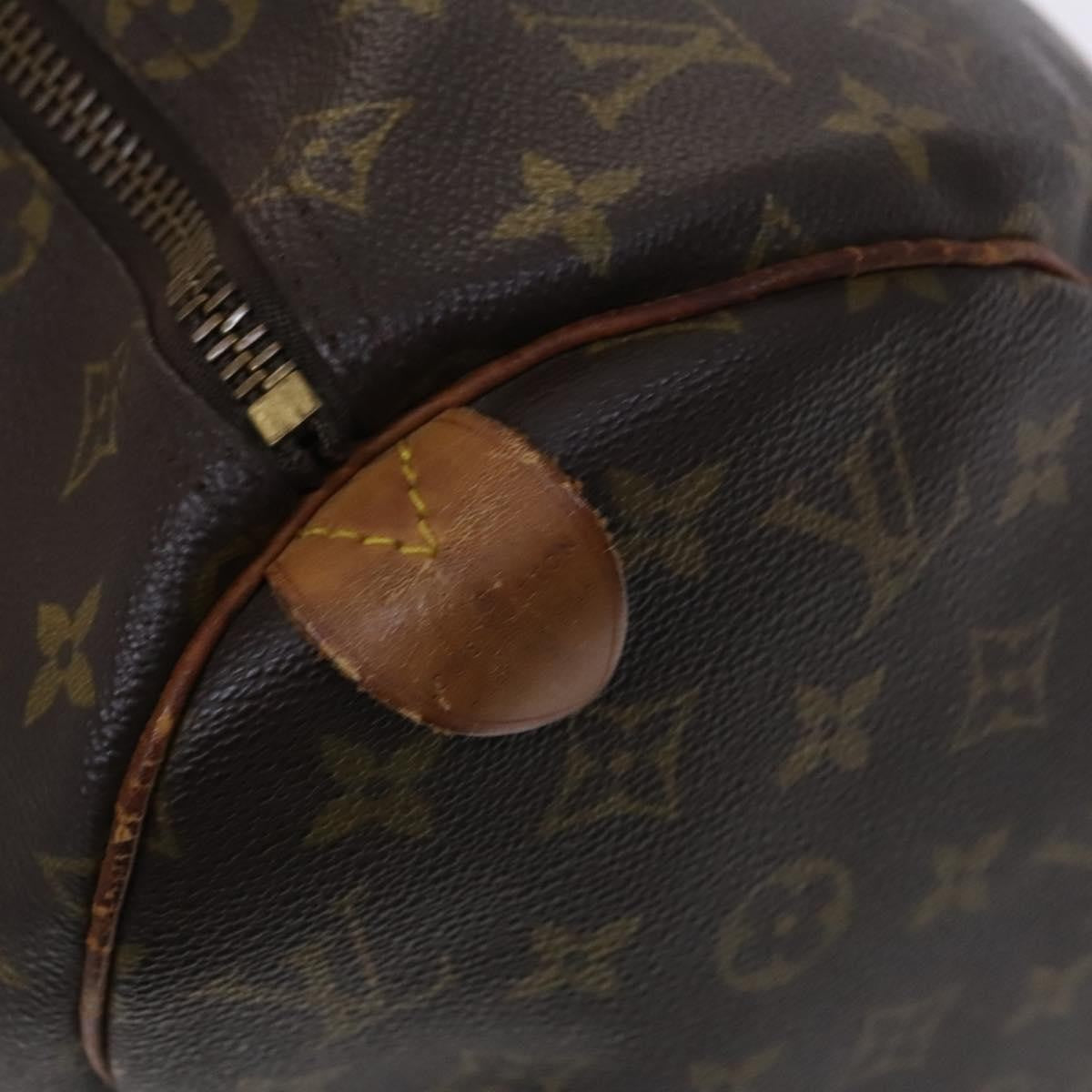 Louis Vuitton Keepall Bag Monogram Canvas Brown Canvas Travel Bag