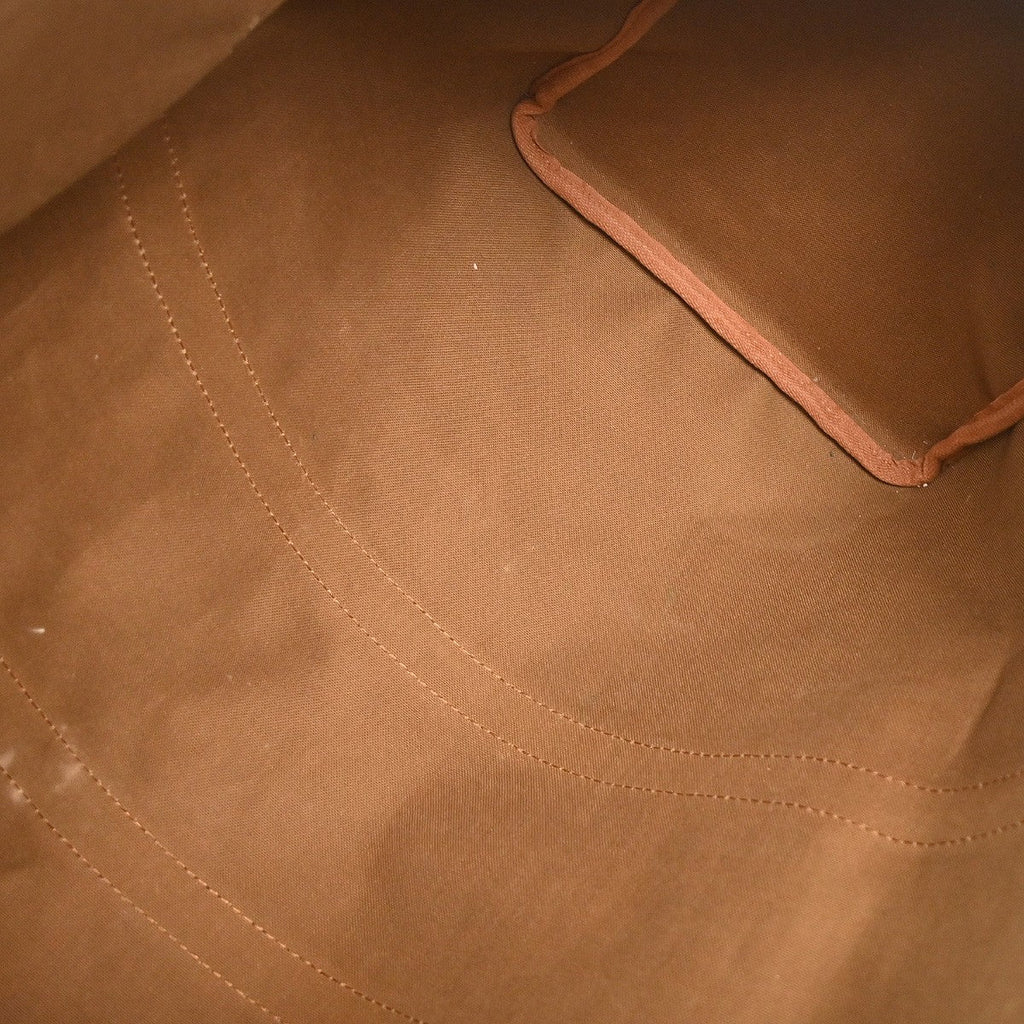 Louis Vuitton Keepall Bag Monogram Canvas Brown Canvas Travel Bag