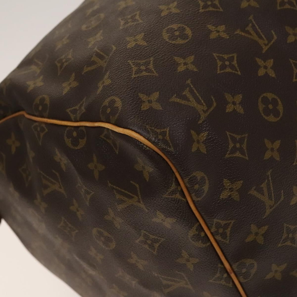 Louis Vuitton Keepall Bag Monogram Canvas Brown Canvas Travel Bag