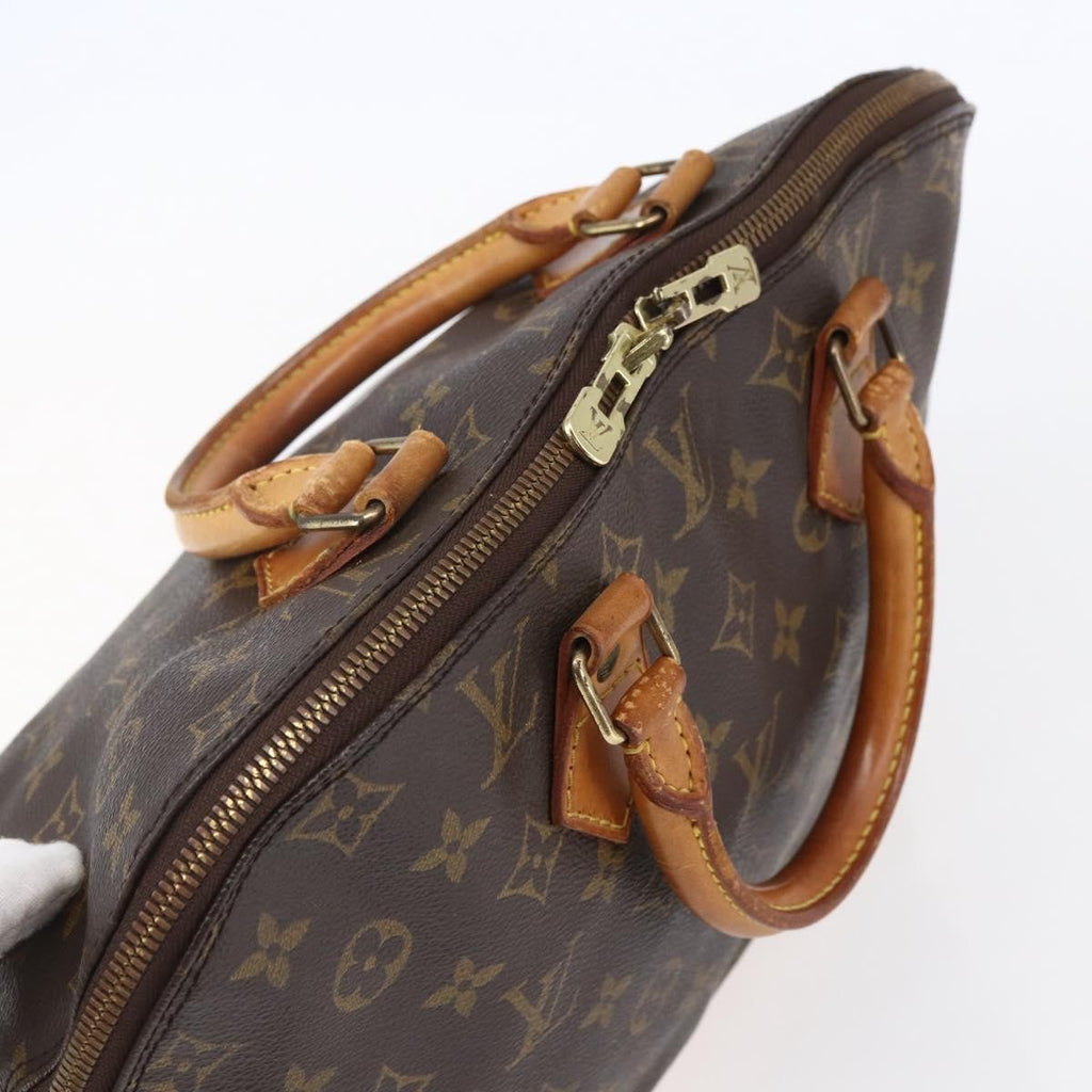 Louis Vuitton Vintage Alma Handbag Monogram Canvas Brown Canvas Handbag