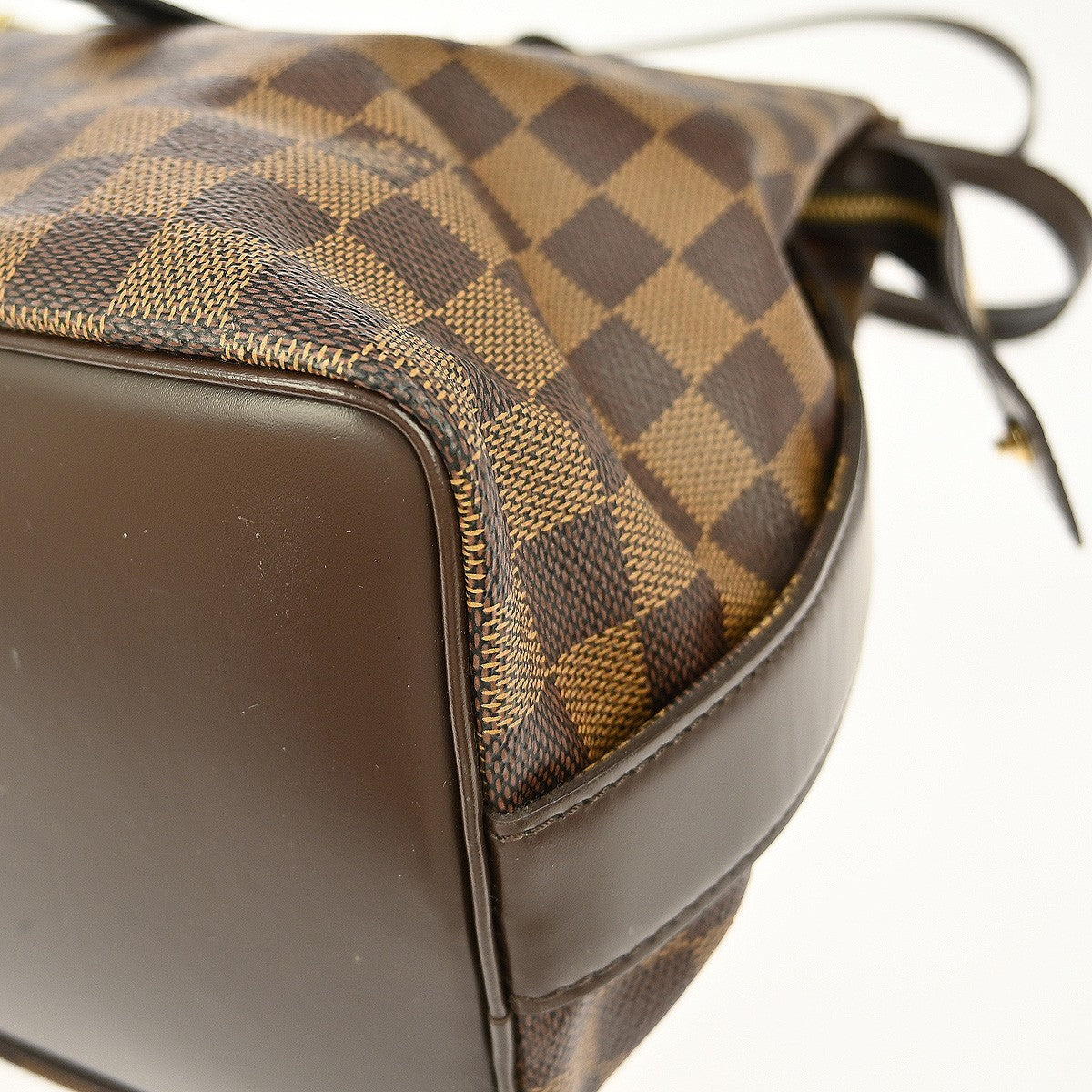 Louis Vuitton Chelsea Handbag Damier Brown Canvas Tote Bag