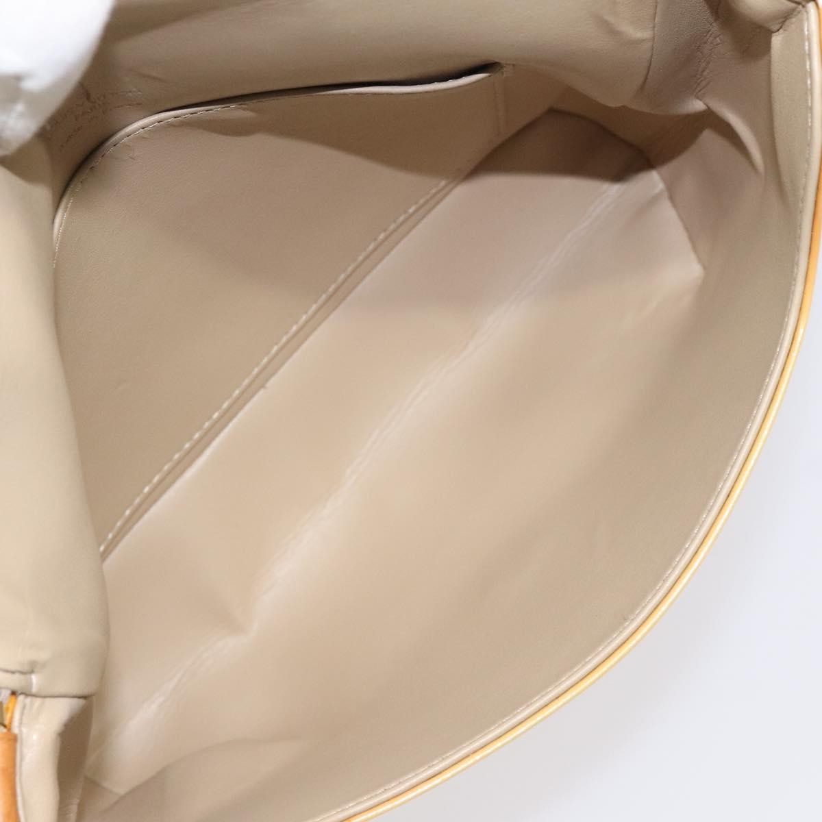 Louis Vuitton Thompson Street Handbag Monogram Vernis Beige Patent_Leather Bag
