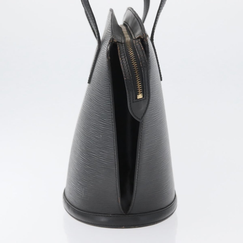 Louis Vuitton Saint Jacques Handbag Epi Leather Black Leather Shoulder Bag