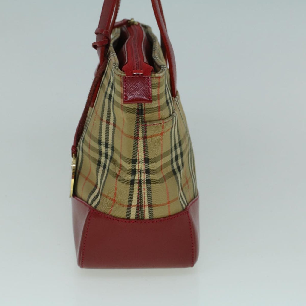Burberry Nova Check Handbag Nova Check Canvas Beige Canvas Handbag