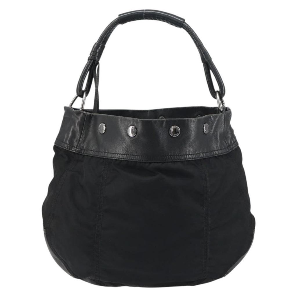 Prada Vintage Shoulder Bag Tessuto Black Nylon Shoulder Bag Bag