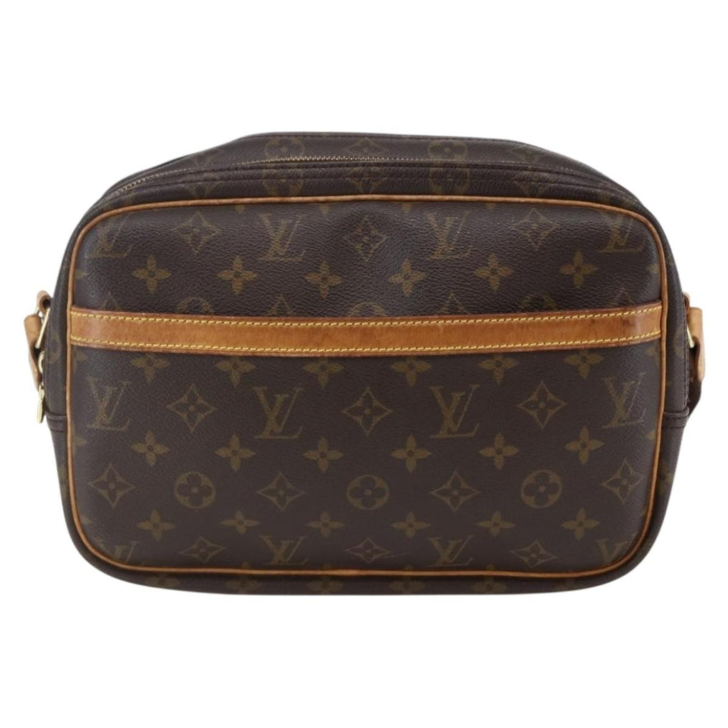 Louis Vuitton Reporter Bag Monogram Canvas Brown Canvas Bag