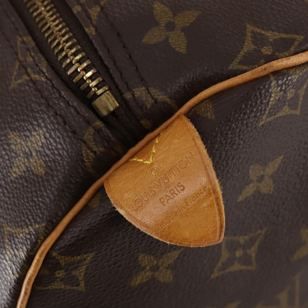 Louis Vuitton Keepall Bag Monogram Canvas Brown Canvas Travel Bag