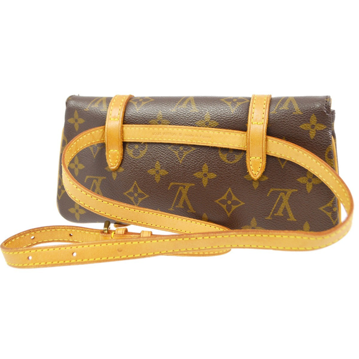 Louis Vuitton Marelle Waist Bag Monogram Canvas Brown Canvas Clutche & Pouche Bag