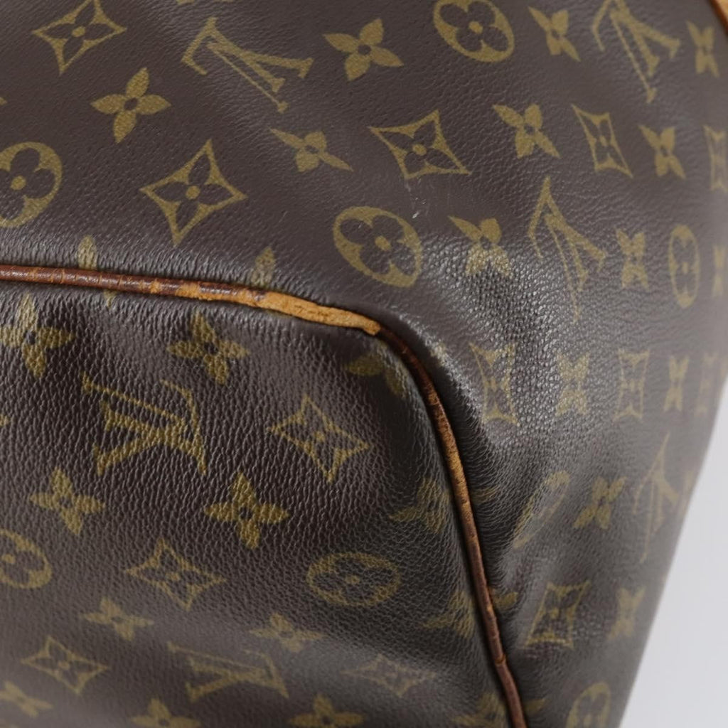 Louis Vuitton Keepall Bag Monogram Canvas Brown Canvas Travel Bag