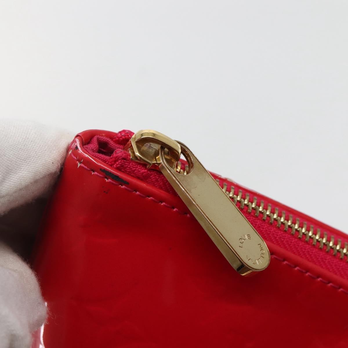 Louis Vuitton Bellevue Handbag Monogram Vernis Pink Patent_Leather Tote Bag