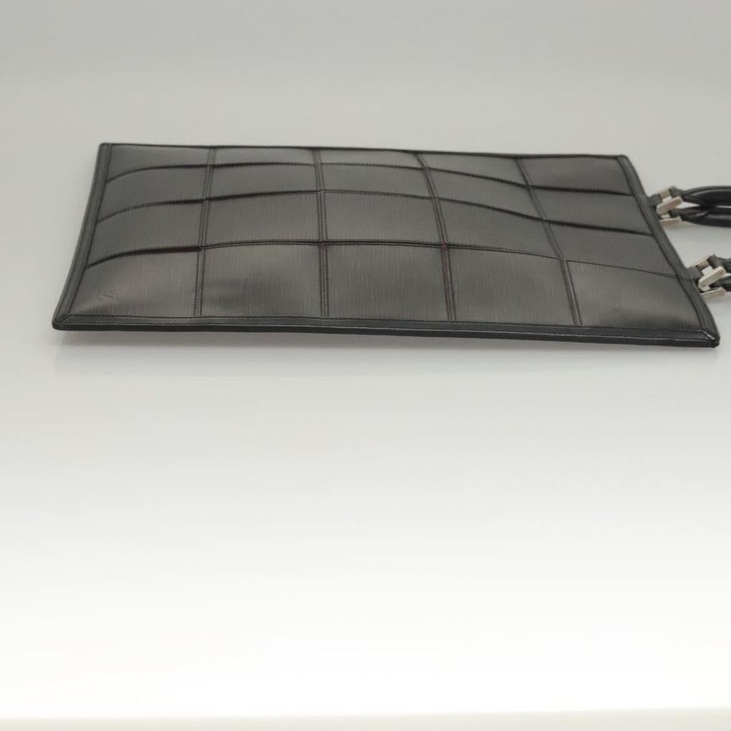 Louis Vuitton Epi Stretch Silver Fizz Handbag Epi Stretch Black Leather Handbag
