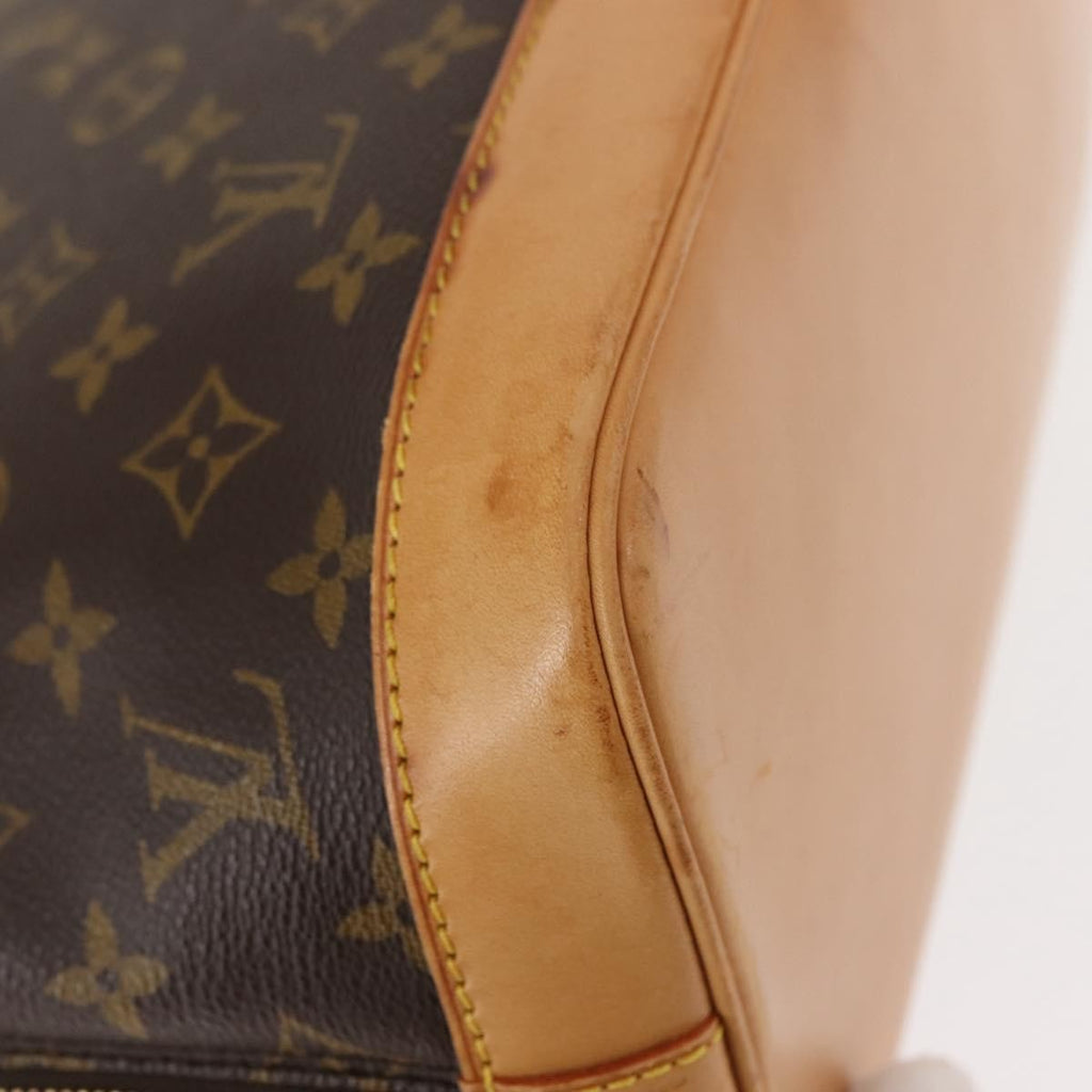 Louis Vuitton Alma Handbag Monogram Canvas Brown Canvas Handbag