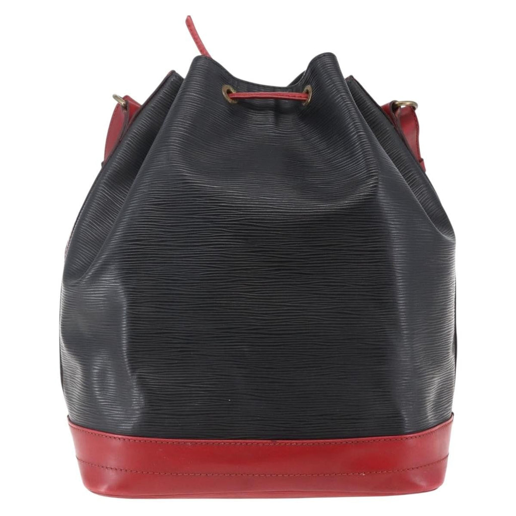 Louis Vuitton Bicolor Noe Handbag Epi Leather Black Leather Bag