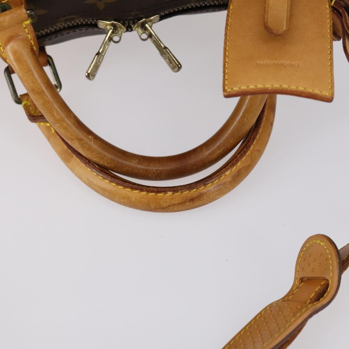 Louis Vuitton Keepall Bandouliere Bag Monogram Canvas Brown Canvas Travel Bag