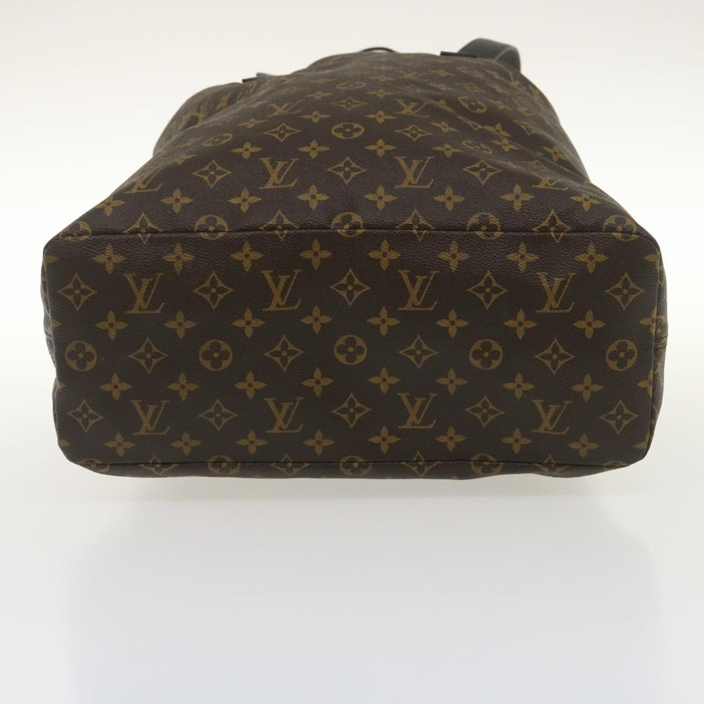 Louis Vuitton Cabas Light Drawstring Bag Monogram Split Canvas Brown Canvas Tote Bag