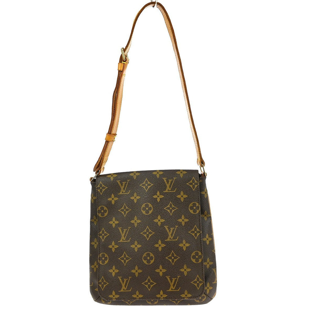 Louis Vuitton Musette Salsa Handbag Monogram Canvas Brown Canvas Shoulder Bag
