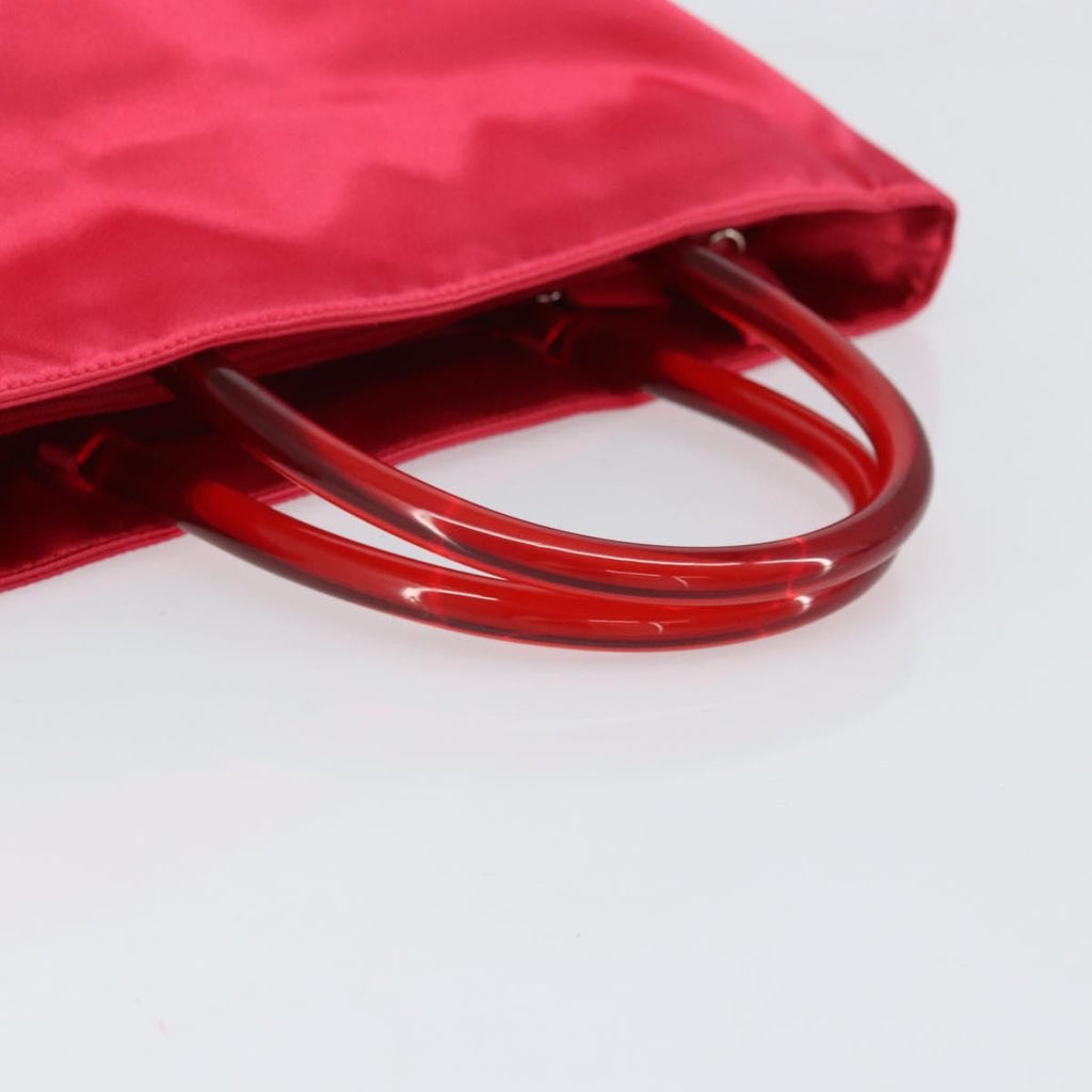 Prada Vintage Handbag Satin Red Satin Handbag