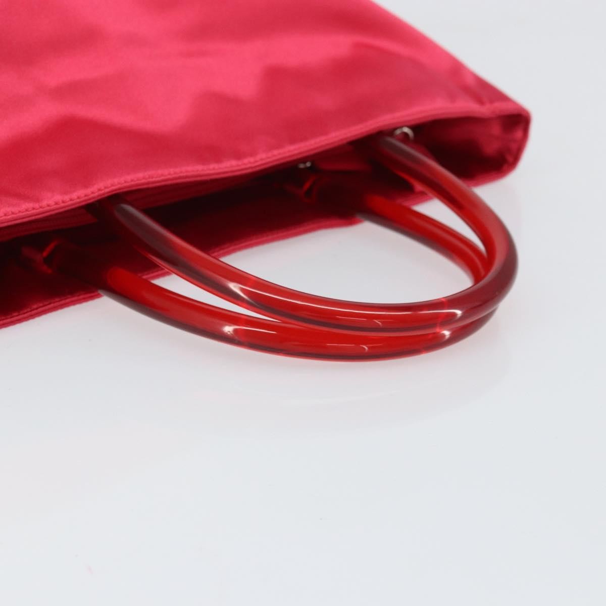 Prada Vintage Handbag Satin Red Satin Handbag
