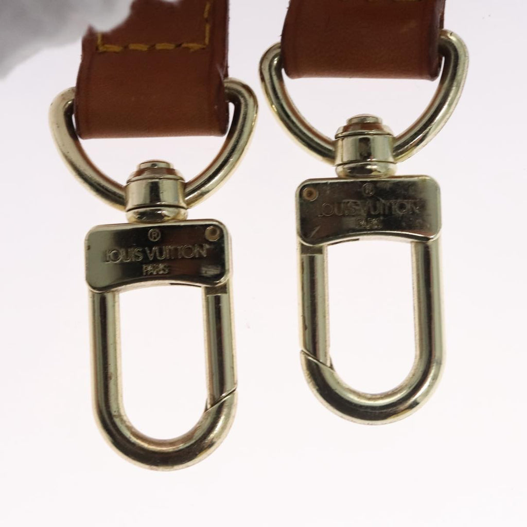 Louis Vuitton Adjustable Shoulder Strap Vachetta Leather Beige Leather Straps Accessory
