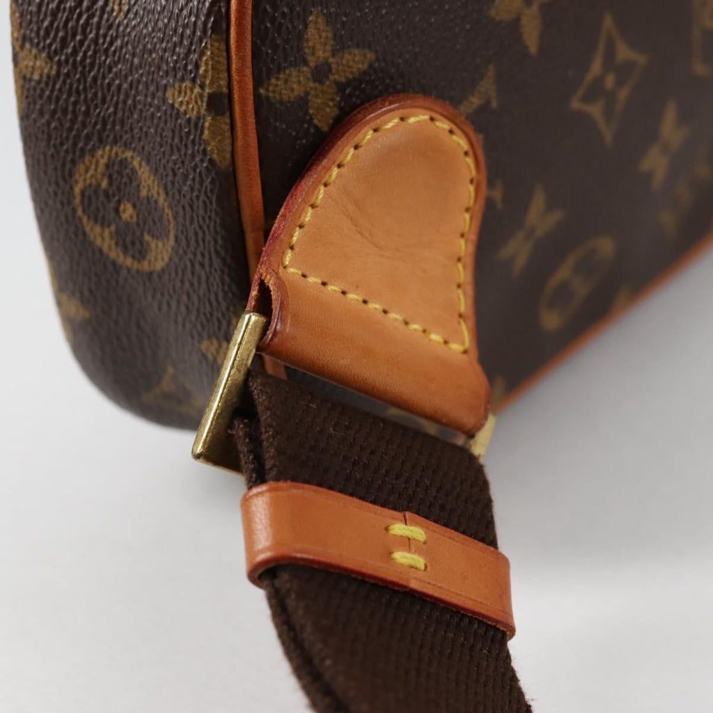 Louis Vuitton Pochette Gange Monogram Canvas Brown Canvas Bag