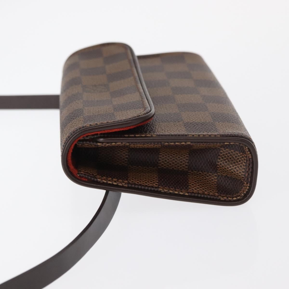 Louis Vuitton Florentine Waist Bag Monogram Canvas Brown Canvas Clutche & Pouche Bag