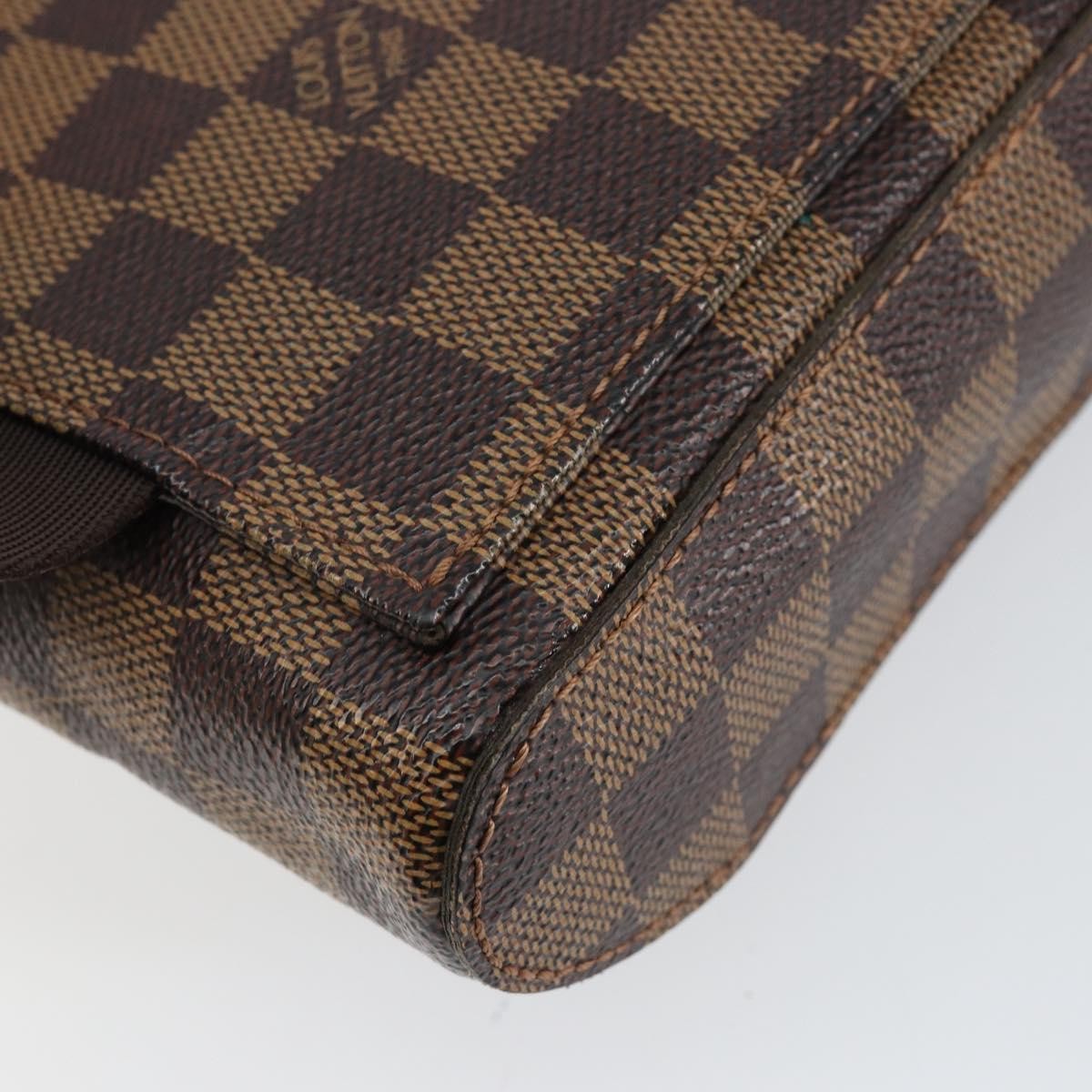 Louis Vuitton Geronimos Waist Bag Damier Brown Canvas Shoulder Bag