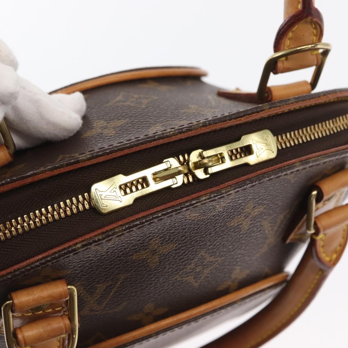 Louis Vuitton Ellipse Bag Monogram Canvas Brown Canvas Handbag