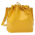 Louis Vuitton Noe Handbag Epi Leather Yellow Leather Bag