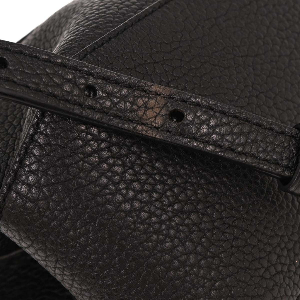 Louis Vuitton Volta Handbag Leather Black Leather Handbag