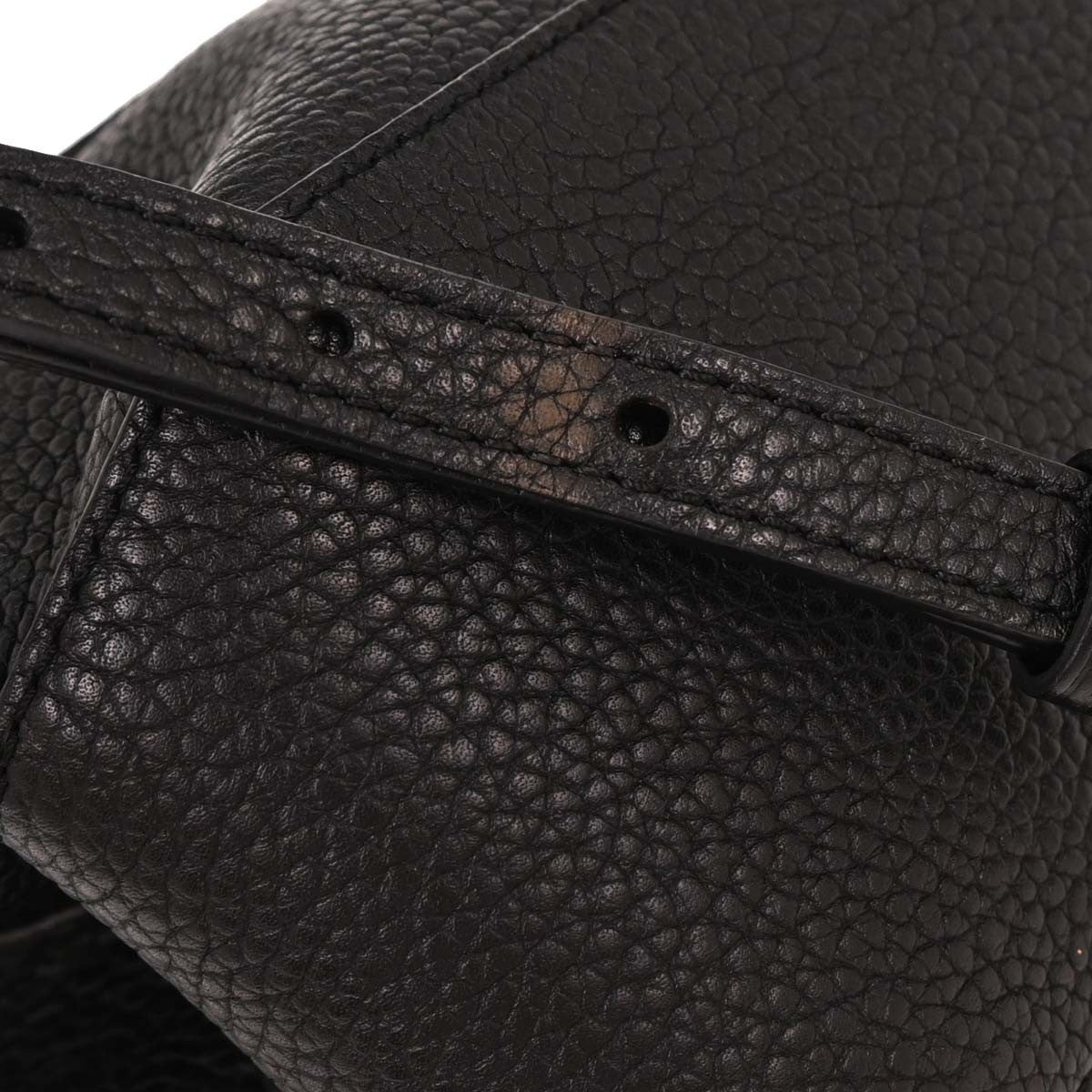 Louis Vuitton Volta Handbag Leather Black Leather Handbag