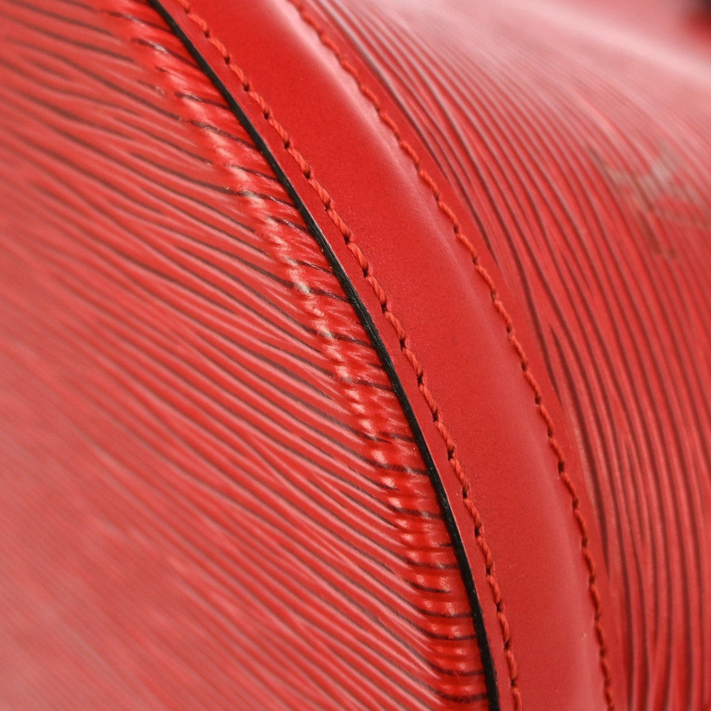 Louis Vuitton Cluny Shoulder Bag Epi Leather Red Leather Shoulder Bag