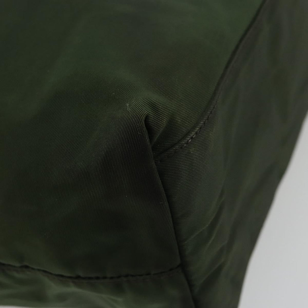 Prada Vintage Tote Tessuto Green Nylon Tote Bag Bag