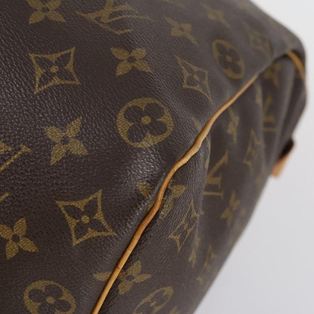 Louis Vuitton Keepall Bag Monogram Canvas Brown Canvas Travel Bag