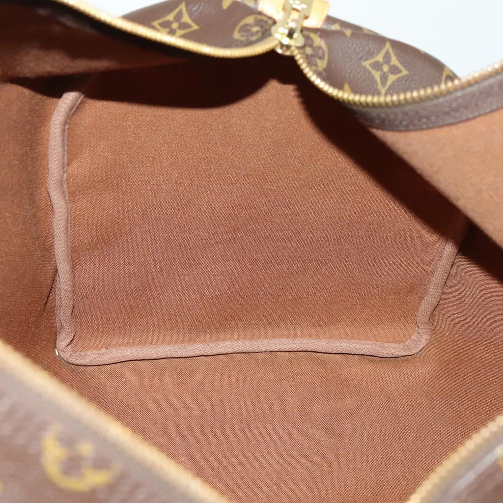 Louis Vuitton Keepall Bag Monogram Canvas Brown Canvas Travel Bag