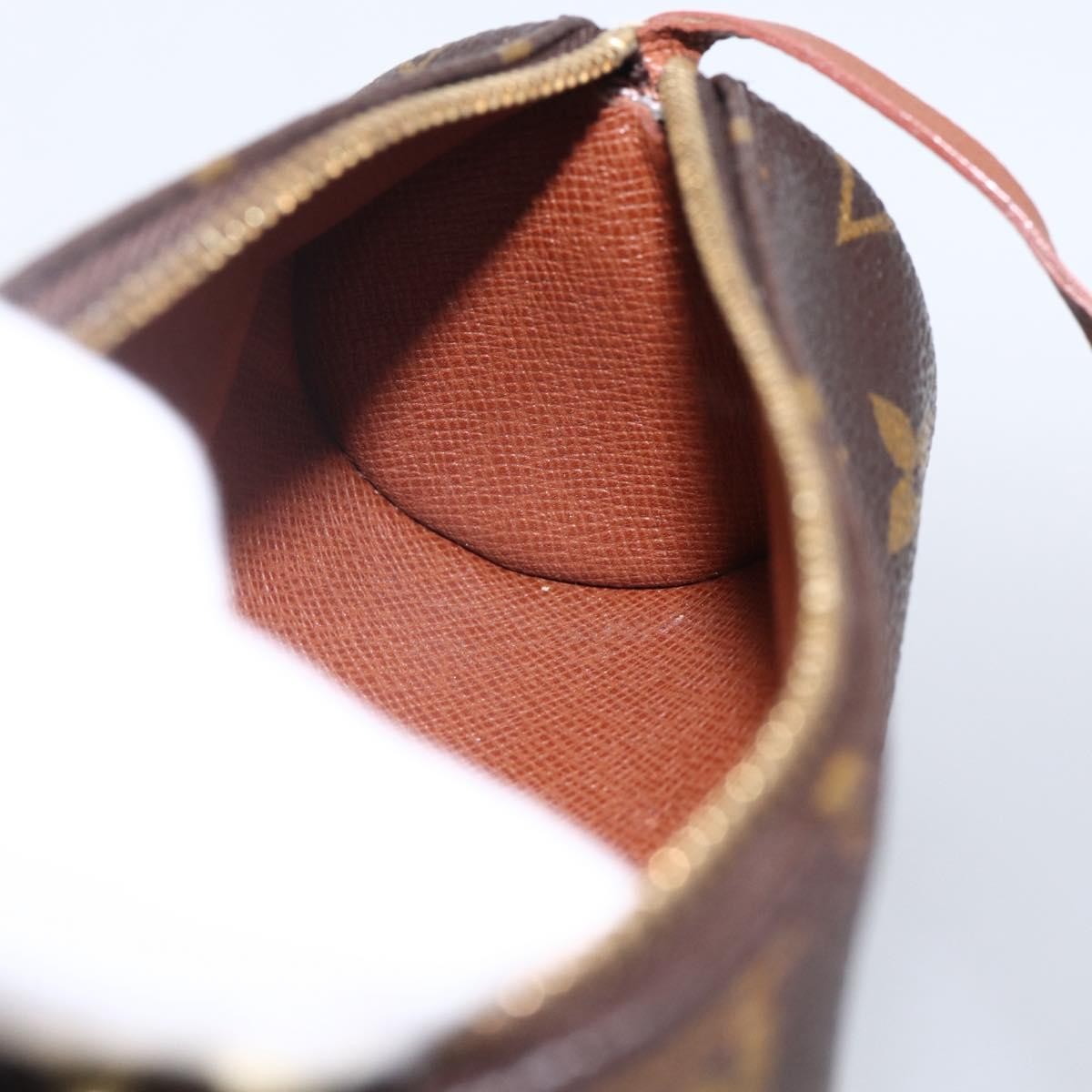 Louis Vuitton Papillon Pochette Monogram Canvas Brown Canvas Clutche & Pouche Bag