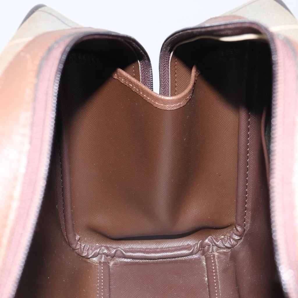 Burberry Nova Check Handbag Nova Check Canvas Brown Canvas Handbag