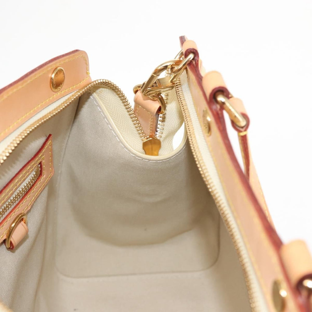 Louis Vuitton Brea Handbag Monogram Vernis Beige Patent_Leather Bag